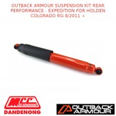 OUTBACK ARMOUR SUSPENSION KIT REAR EXPD FITS HOLDEN COLORADO RG 8/2011+